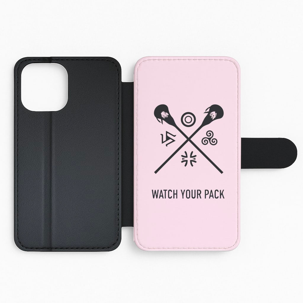 Watch Your Pack - Teen Wolf Flip Phone Case