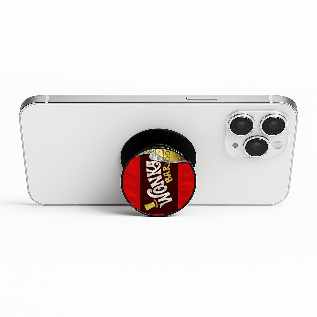 Wonka Bar Golden Ticket Phone Stand