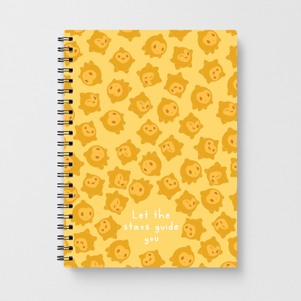 Star Pattern - Wish Notebook