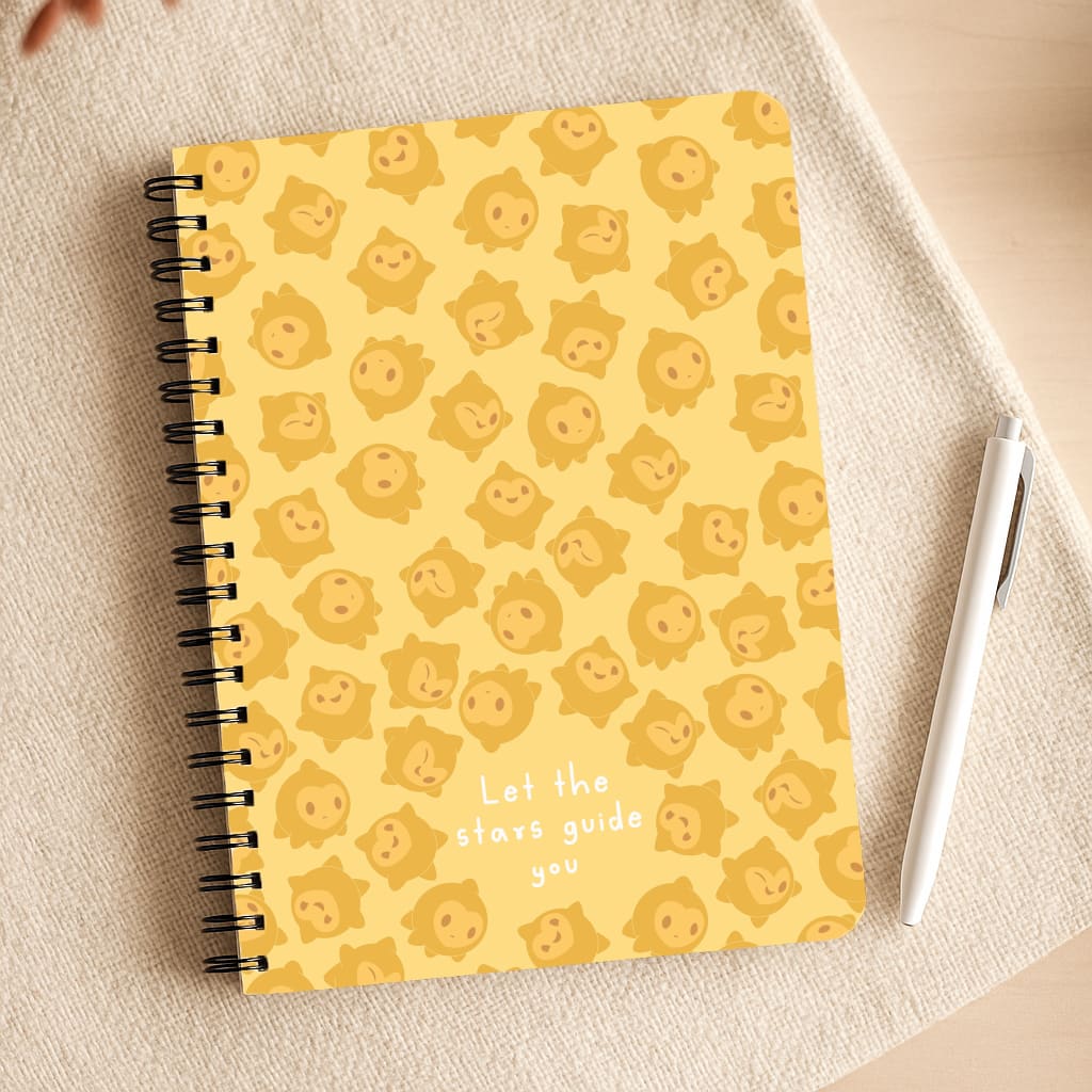 Star Pattern - Wish Notepad