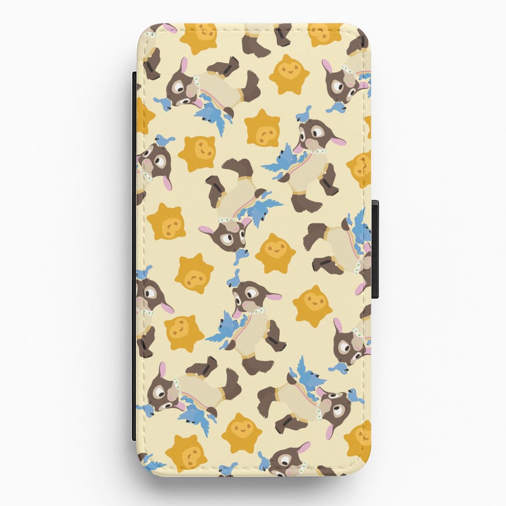 Wish Pattern Flip / Wallet Phone Case