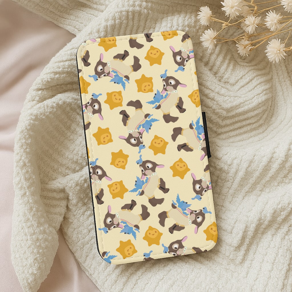Wish Pattern Wallet Phone Case