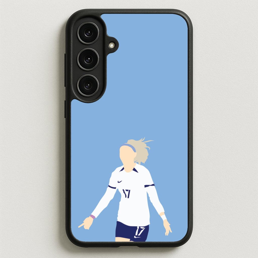 Kelly - Womens World Cup Phone Case for Galaxy S25FE