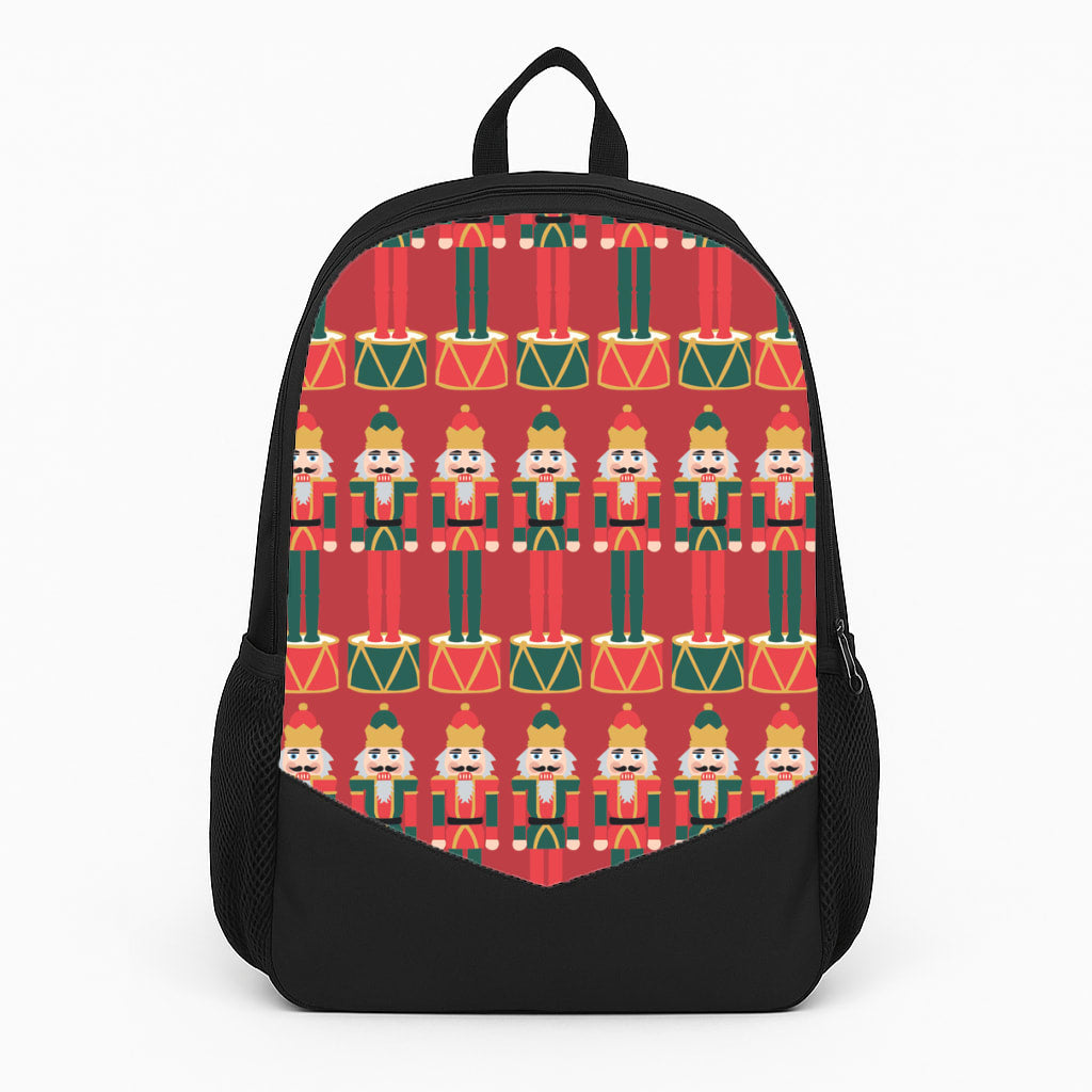 Nutcracker - Christmas Patterns Large Backpack