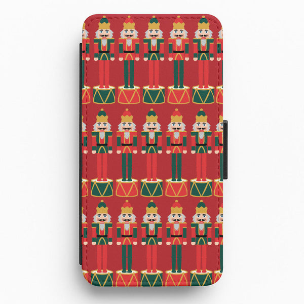 Nutcracker - Christmas Patterns Flip / Wallet Phone Case