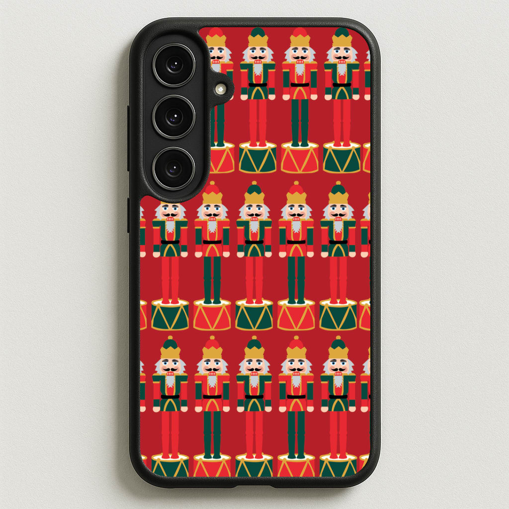 Nutcracker - Christmas Patterns Phone Case for Galaxy S25FE