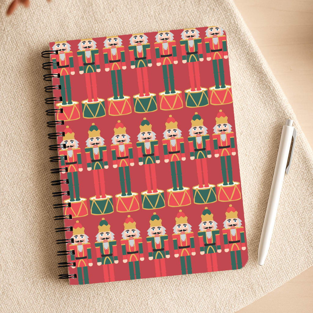 Nutcracker - Christmas Patterns Notepad