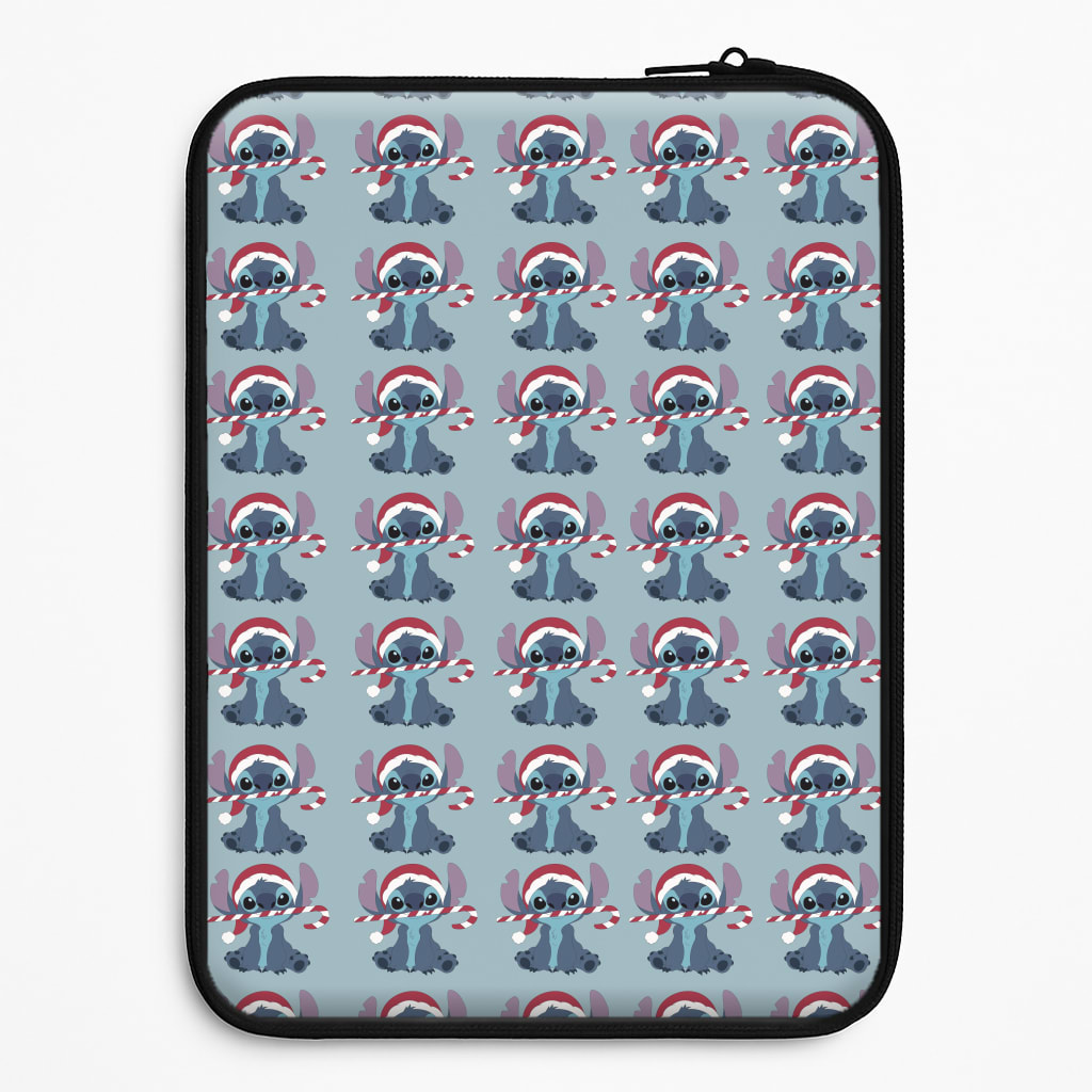 Stitch - Christmas Patterns Laptop Sleeve
