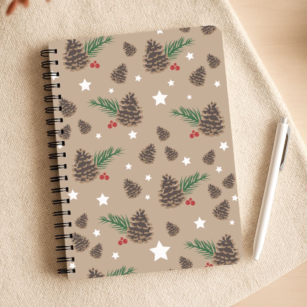 Acorn - Christmas Patterns Notepad