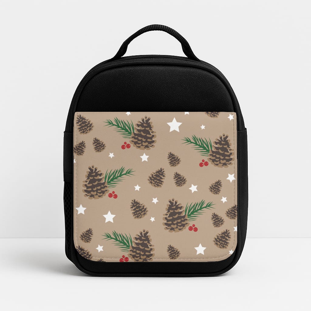 Acorn - Christmas Patterns Insulated Lunchbox