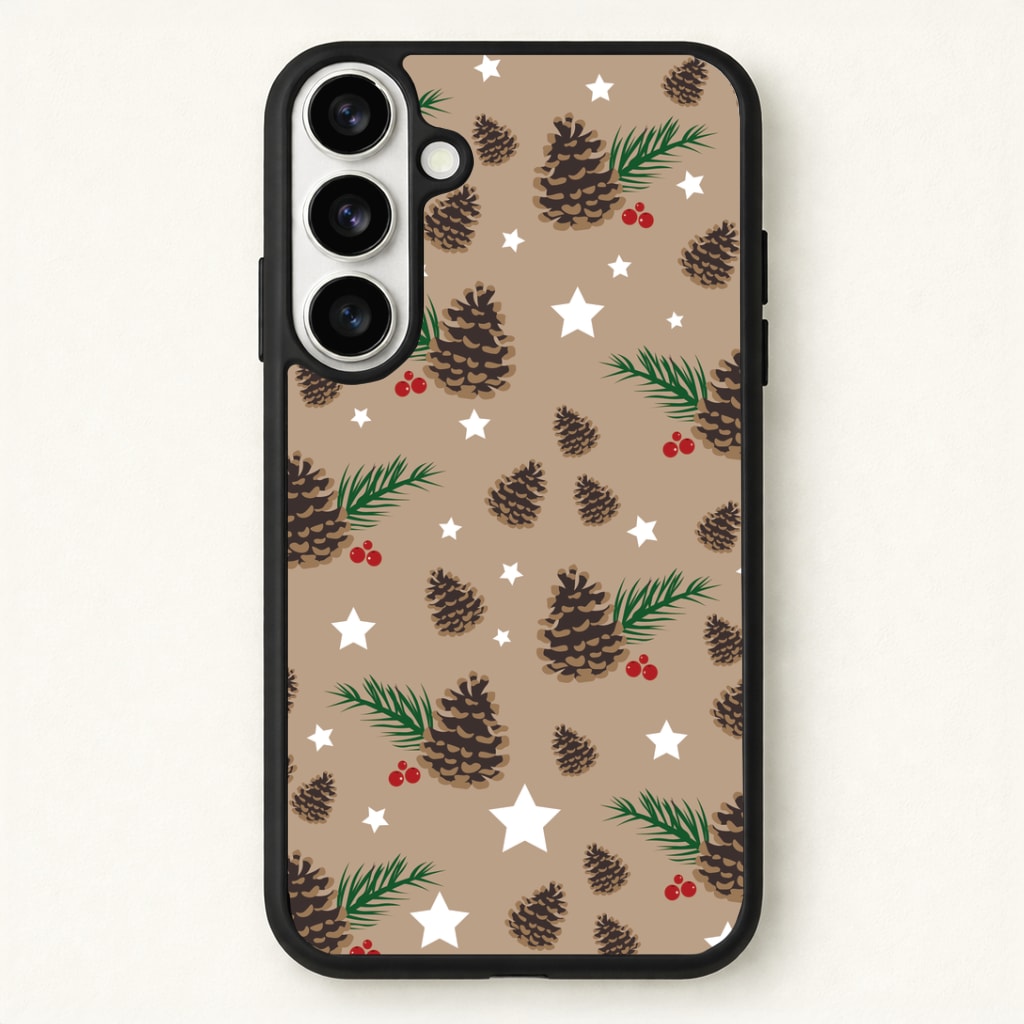 Acorn - Christmas Patterns Phone Case for Galaxy S26