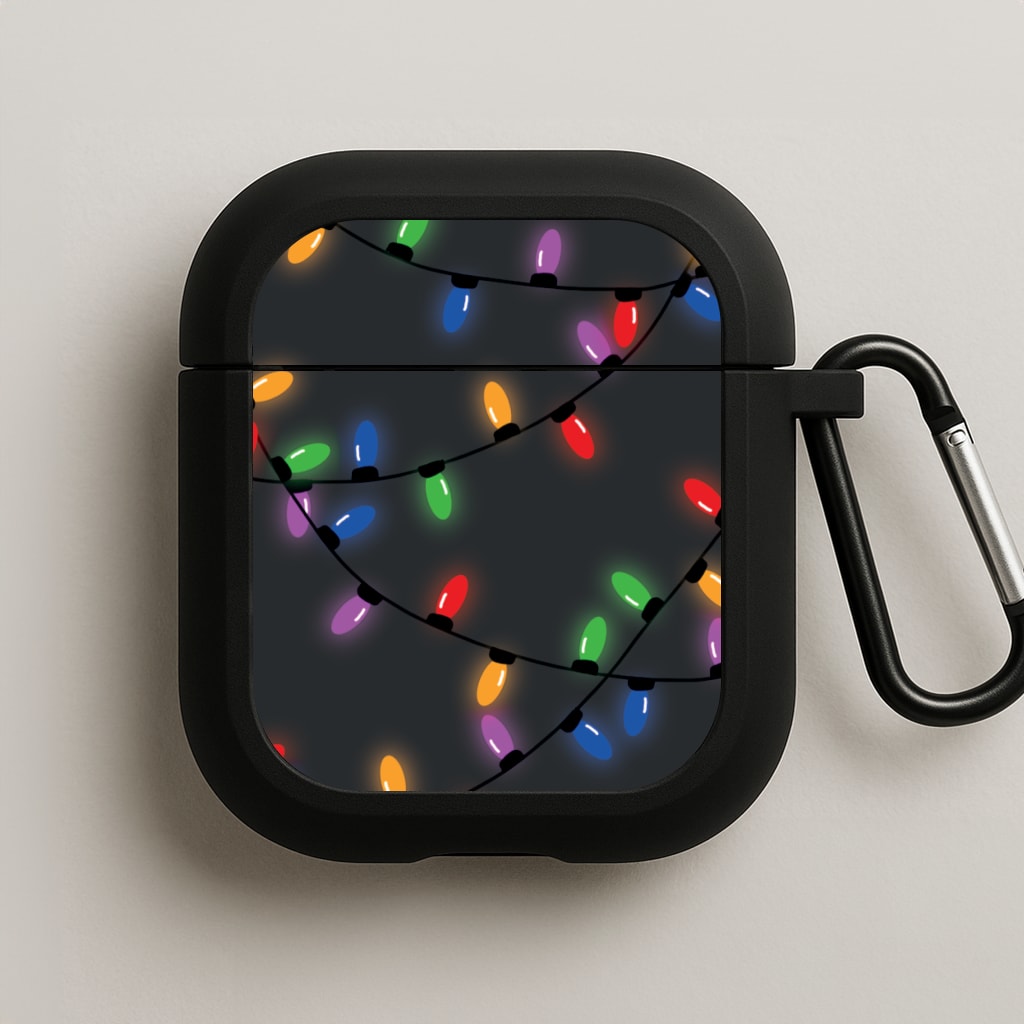 Rainbow Lights - Christmas Patterns AirPods Case