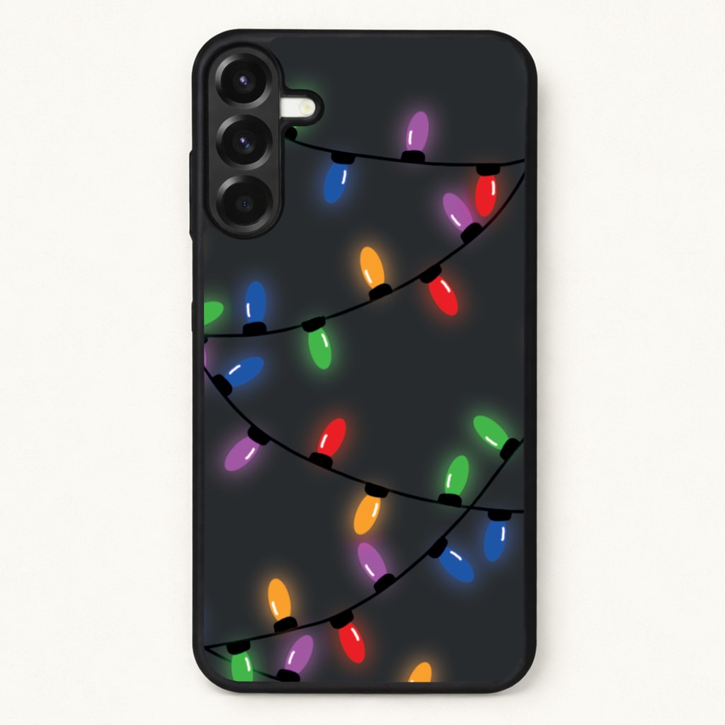 Rainbow Lights - Christmas Patterns Phone Case for Galaxy A17