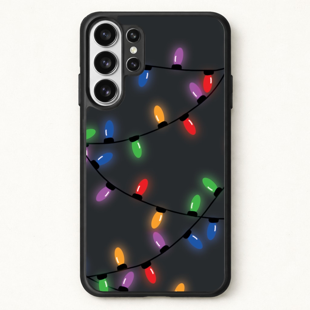 Rainbow Lights - Christmas Patterns Phone Case for Galaxy S26 Ultra