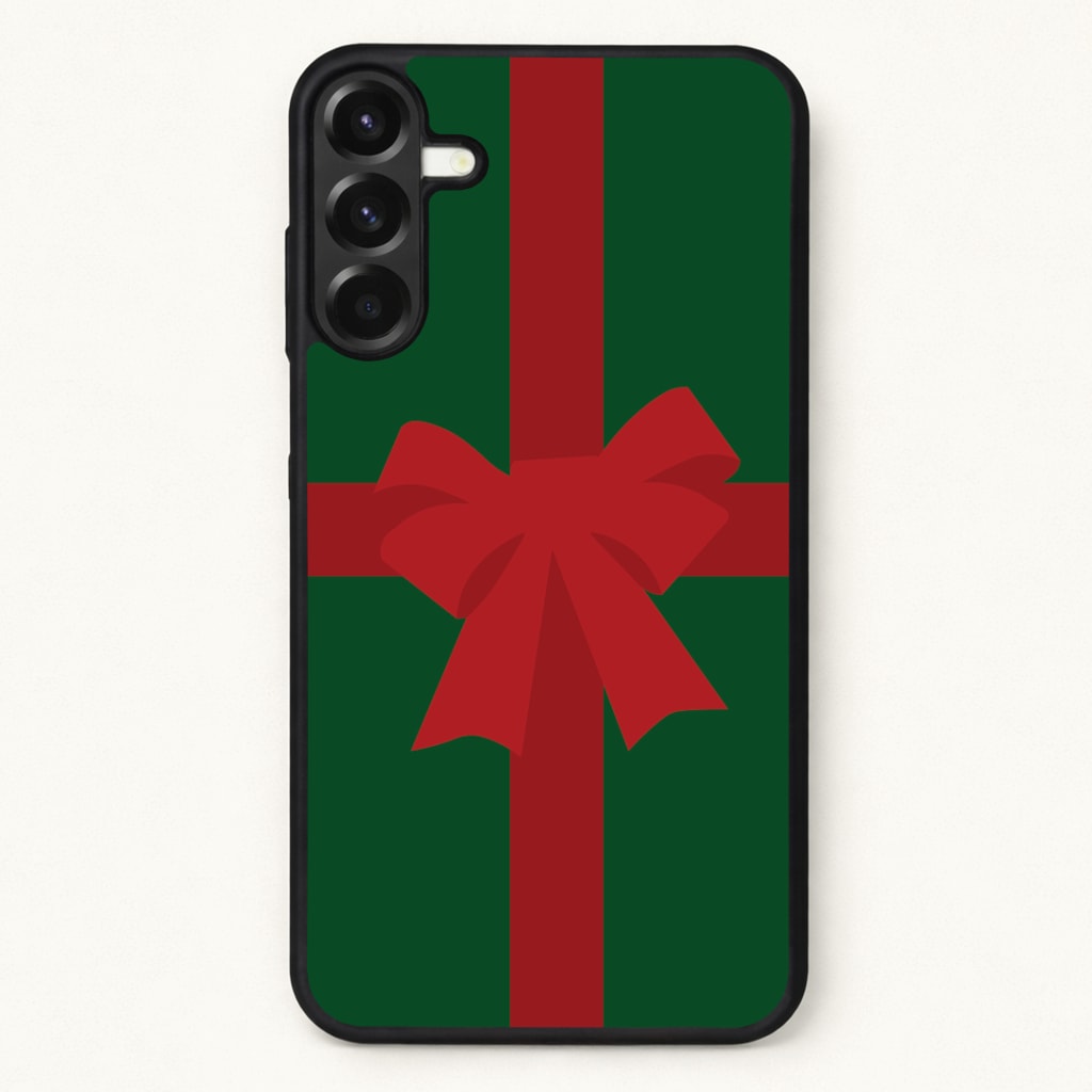 Xmas Bow - Christmas Patterns Phone Case for Galaxy A37