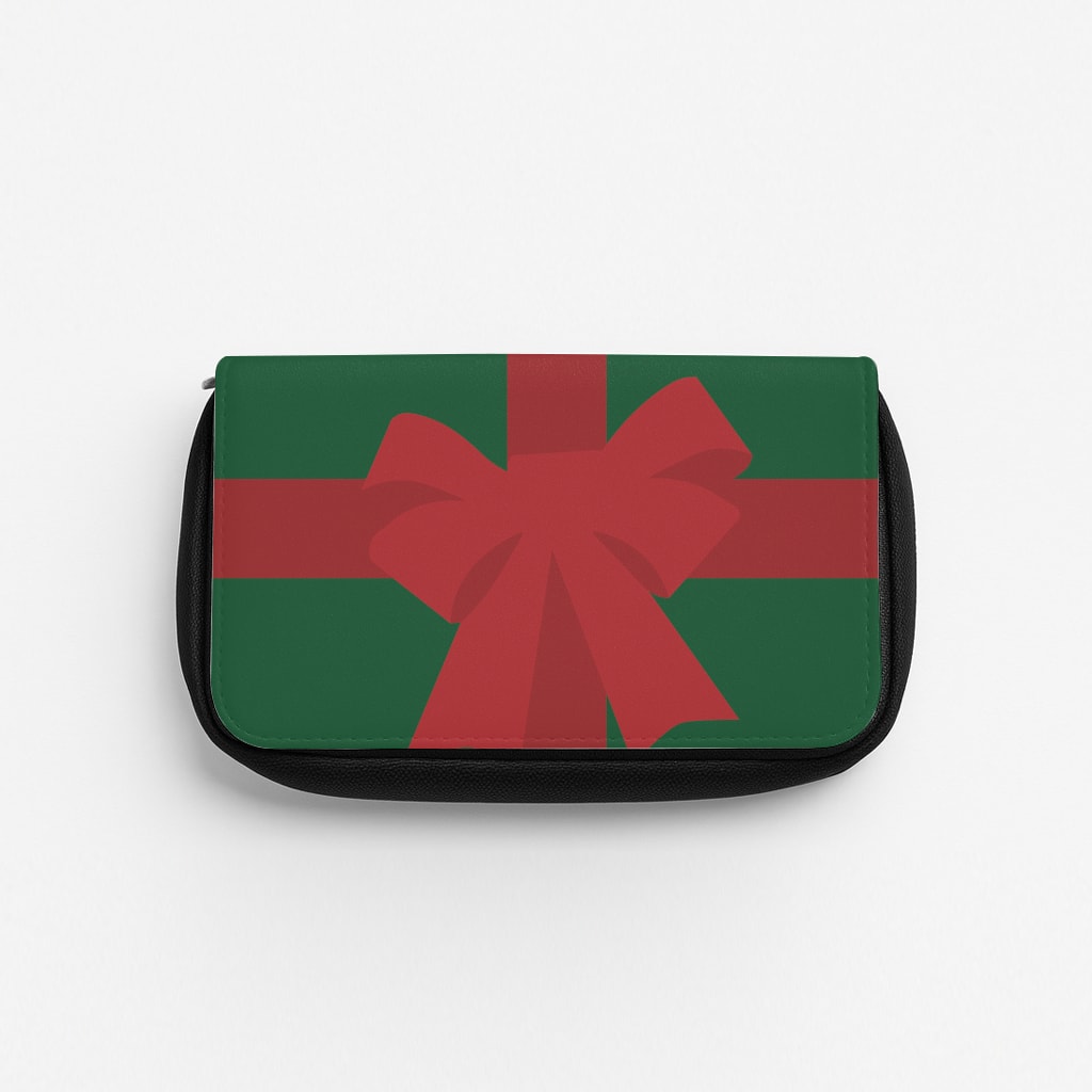 Xmas Bow - Christmas Patterns Pencil Case