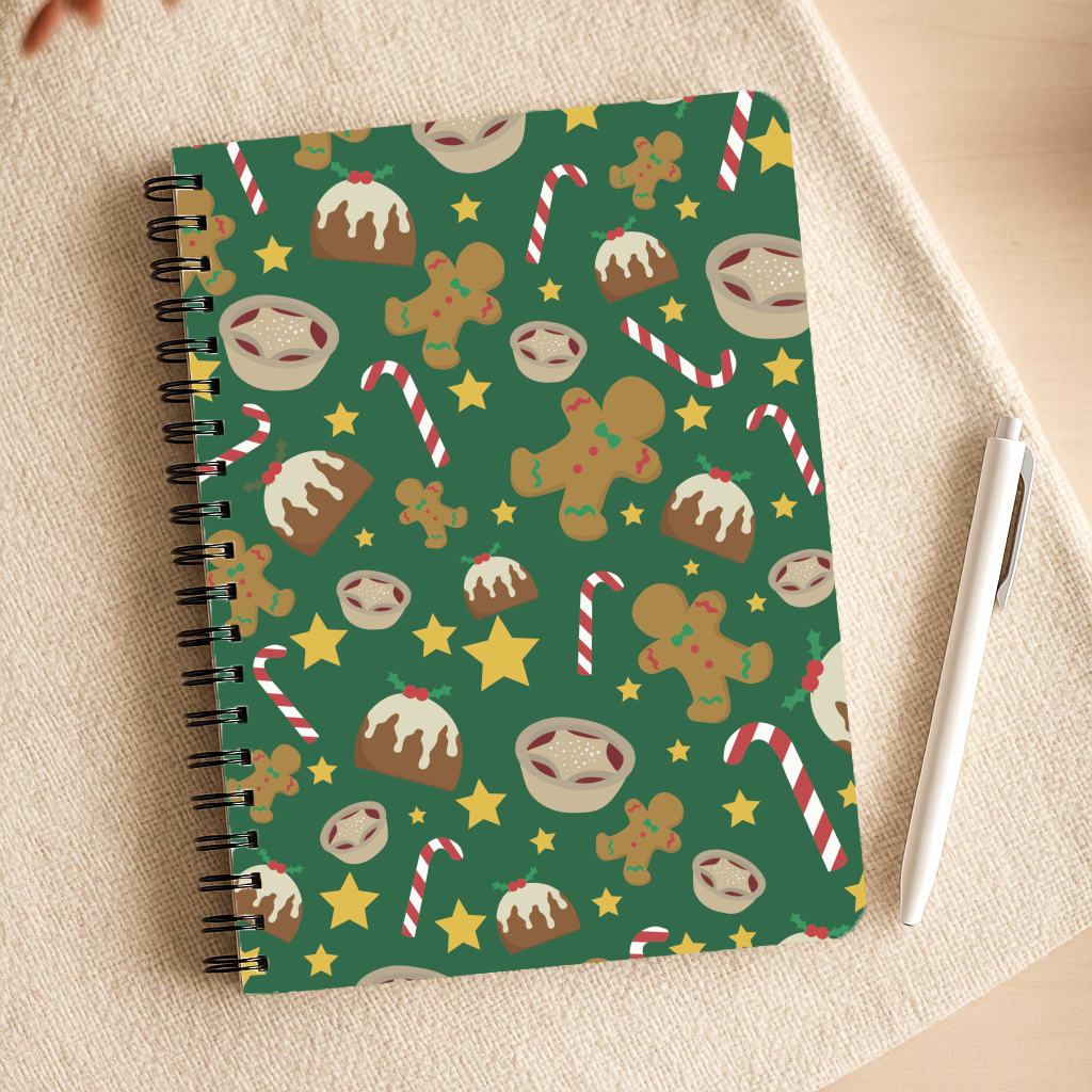 Festive - Christmas Patterns Notepad