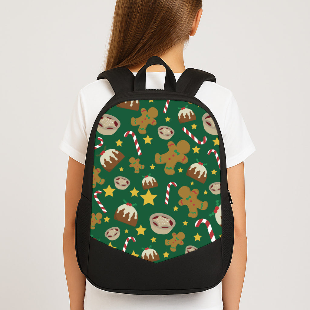 Festive - Christmas Patterns Large School Bag