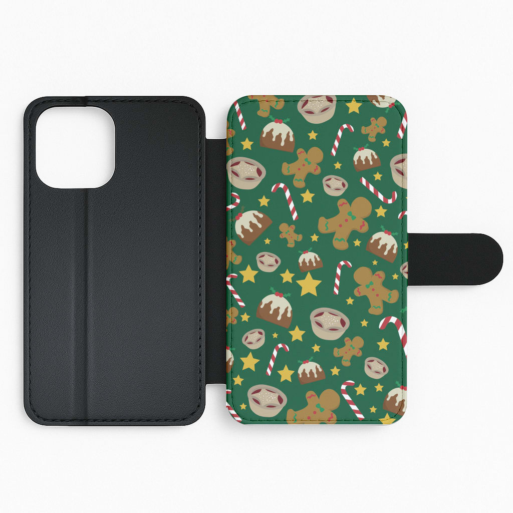 Festive - Christmas Patterns Flip Phone Case