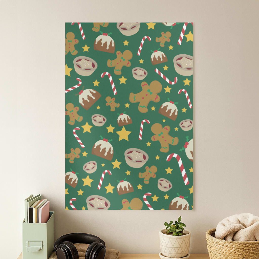 Festive - Christmas Patterns Poster