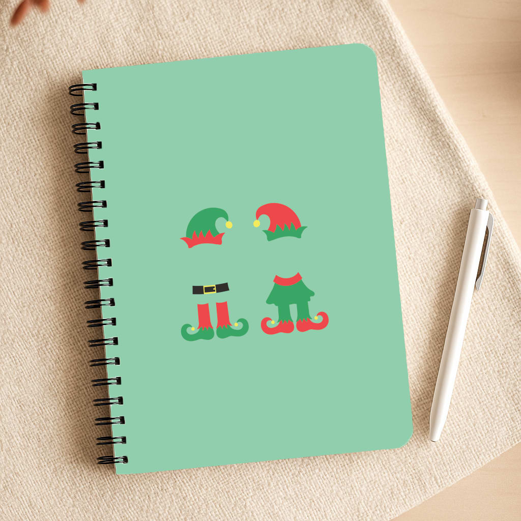 Elf Body - Christmas Notepad
