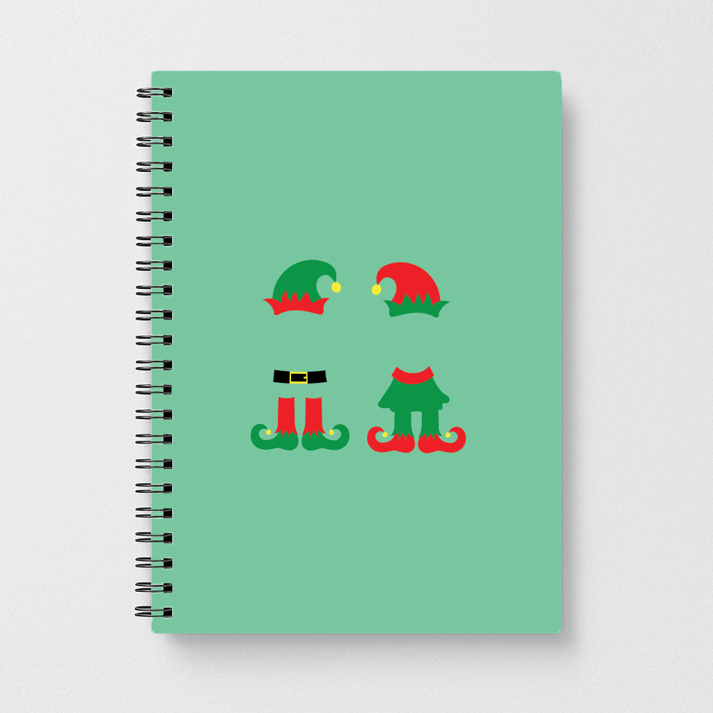 Elf Body - Christmas Notebook