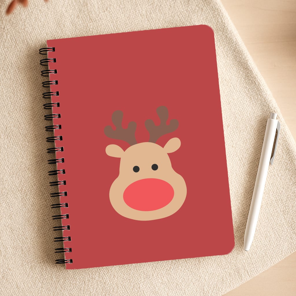 Rudolph Face - Christmas Notepad