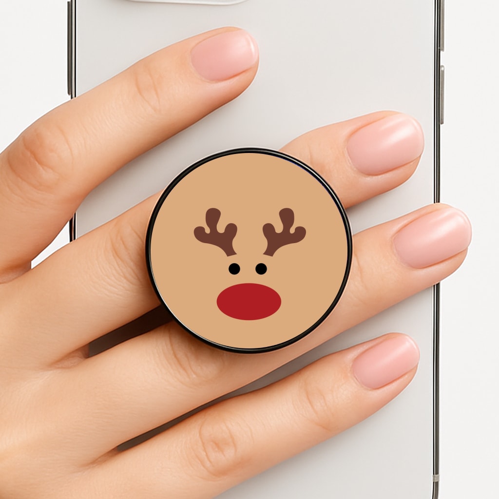 Rudolph Red Nose - Christmas Phone Grip
