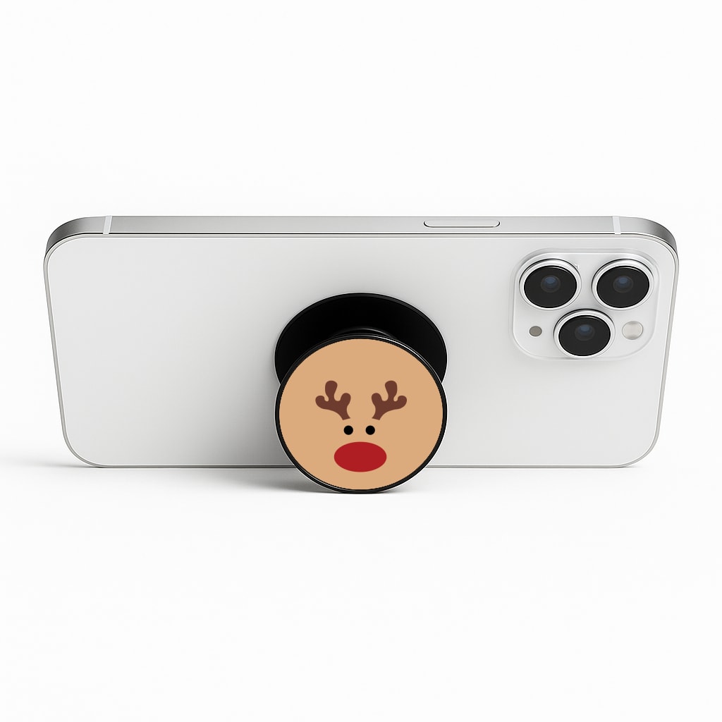 Rudolph Red Nose - Christmas Phone Stand