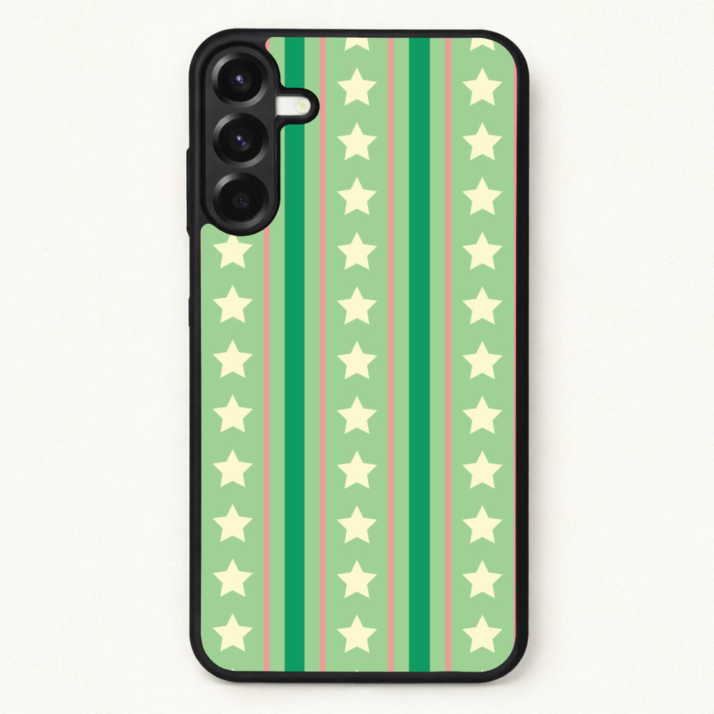 Stars And Stripes Christmas Pattern Phone Case for Galaxy A37