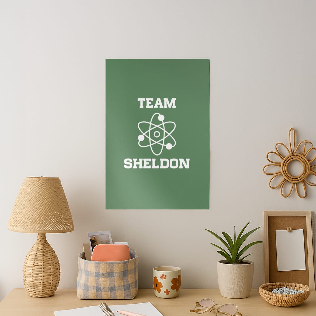 Team Sheldon - Sheldon Art Print