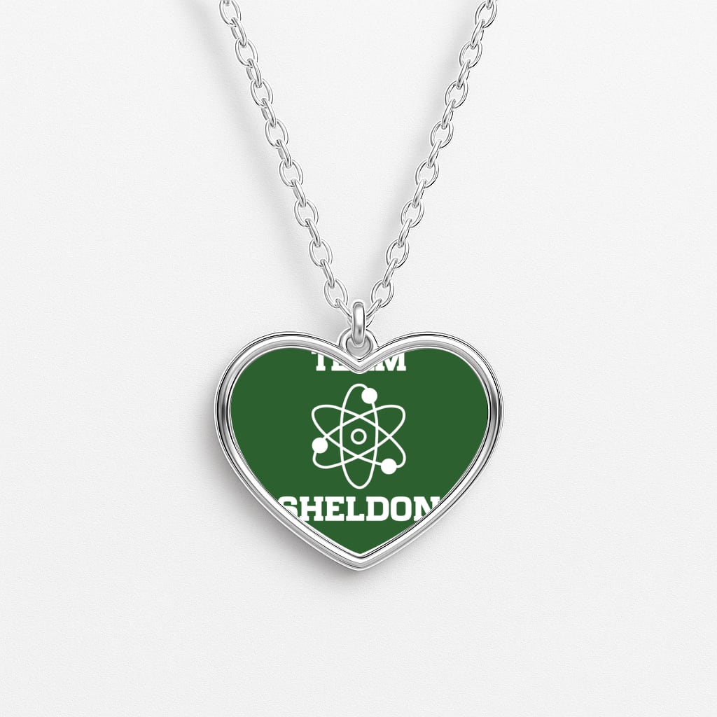 Team Sheldon - Sheldon Heart Necklace