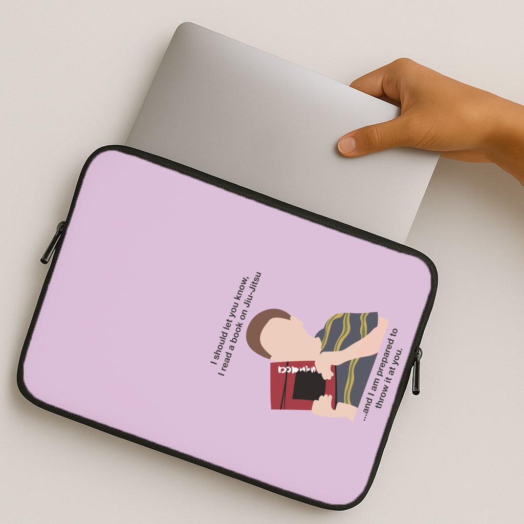 Book On Jiu-Jitsu - Sheldon MacBook Case