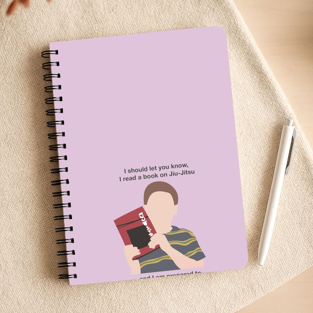 Book On Jiu-Jitsu - Sheldon Notepad
