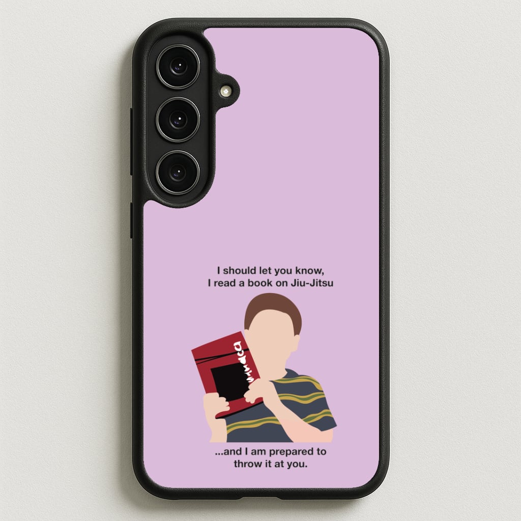 Book On Jiu-Jitsu - Sheldon Phone Case for Galaxy S25FE