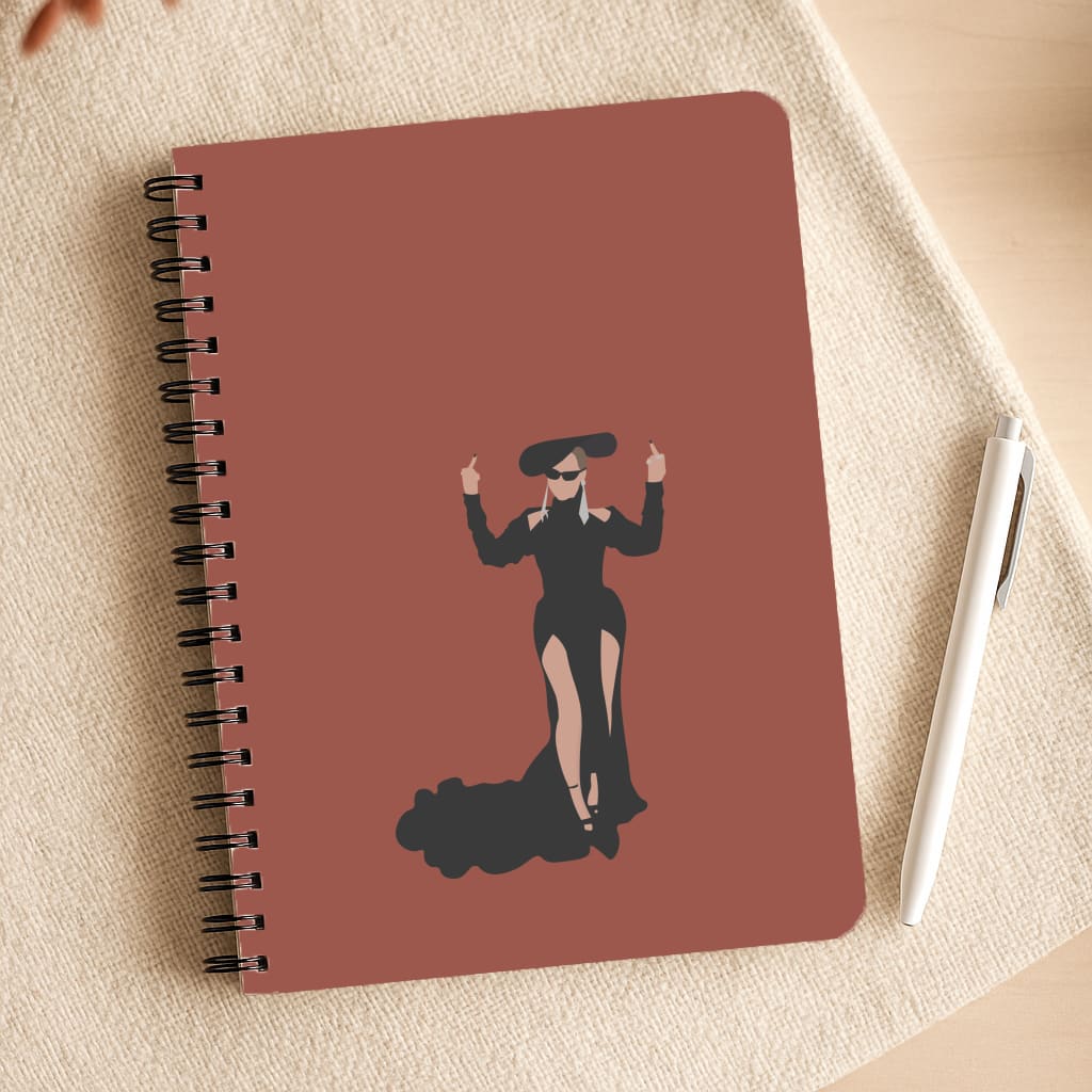Middle Fingers - Queen B Notepad