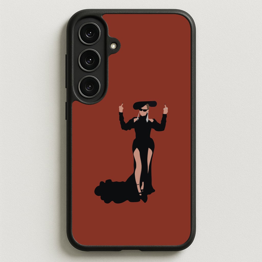 Middle Fingers - Queen B Phone Case for Galaxy S25FE