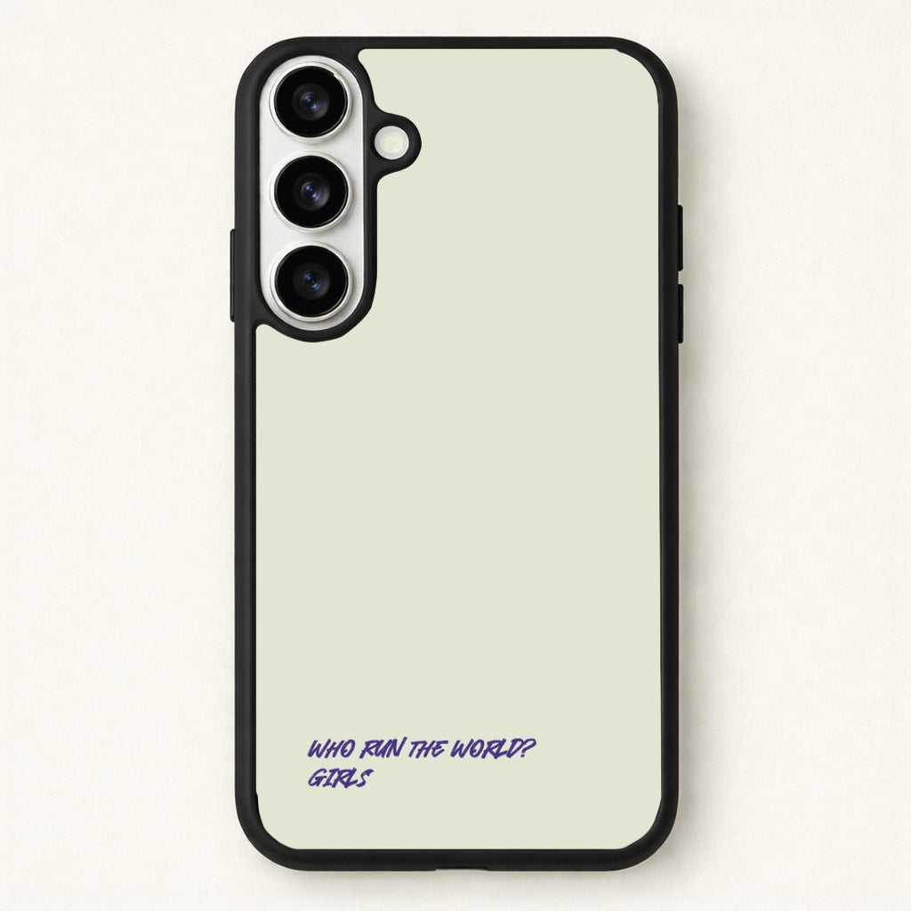 Who Run The World - Queen B Phone Case for Galaxy S26