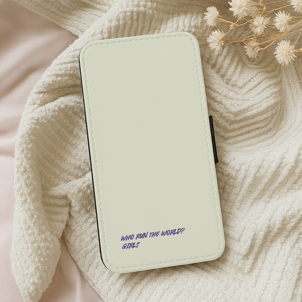 Who Run The World - Queen B Wallet Phone Case