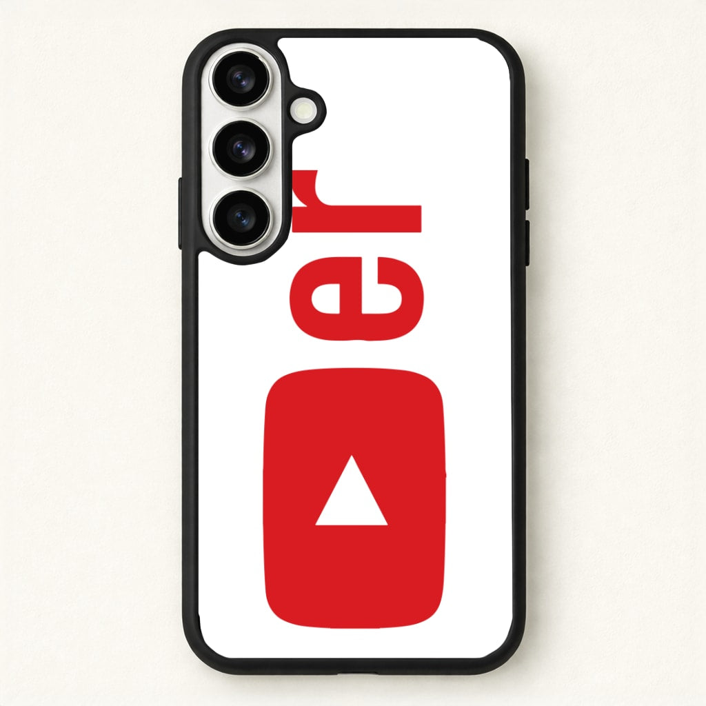 YouTuber Phone Case for Galaxy S26 Plus