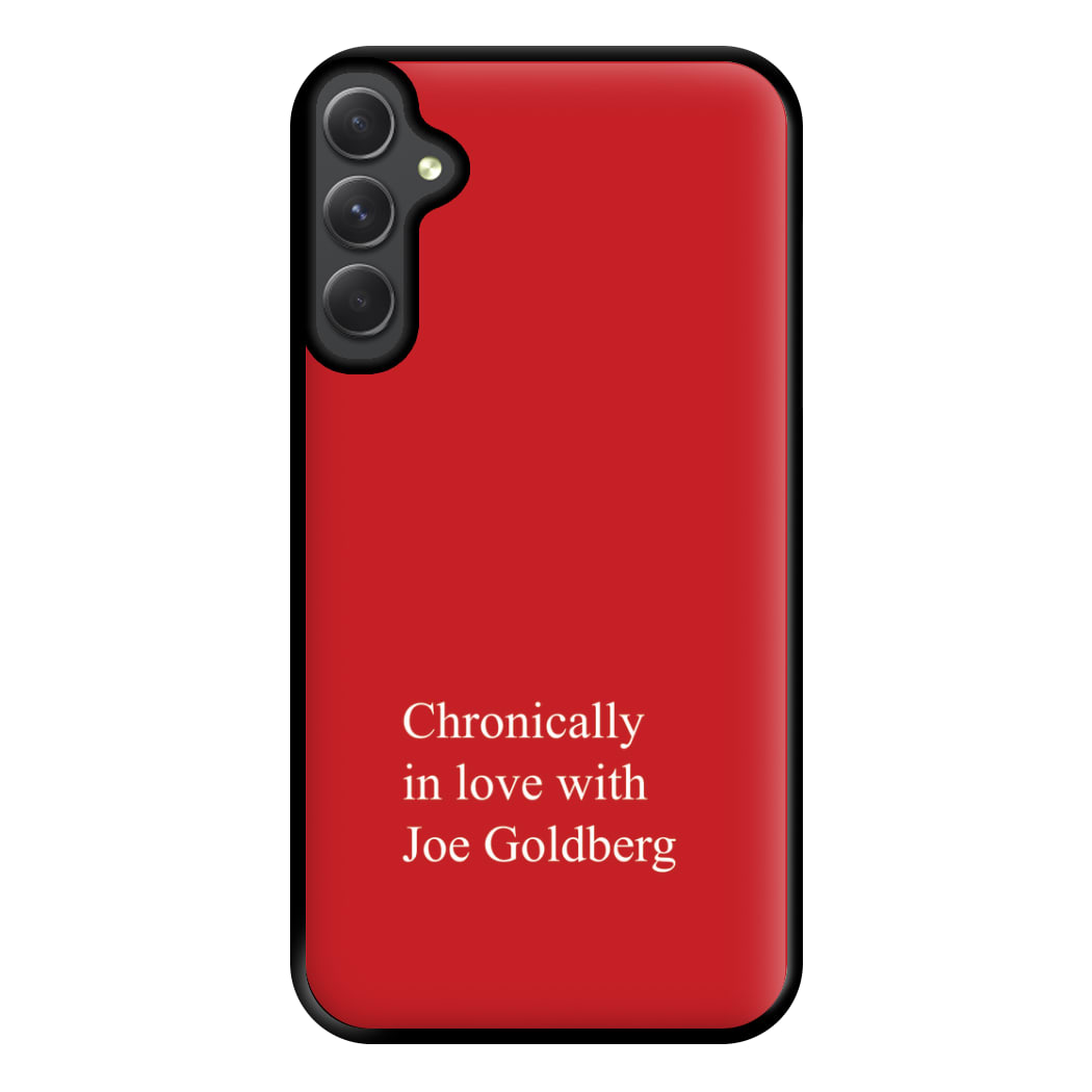 Chronically In Love With Joe Phone Case for Galaxy A14