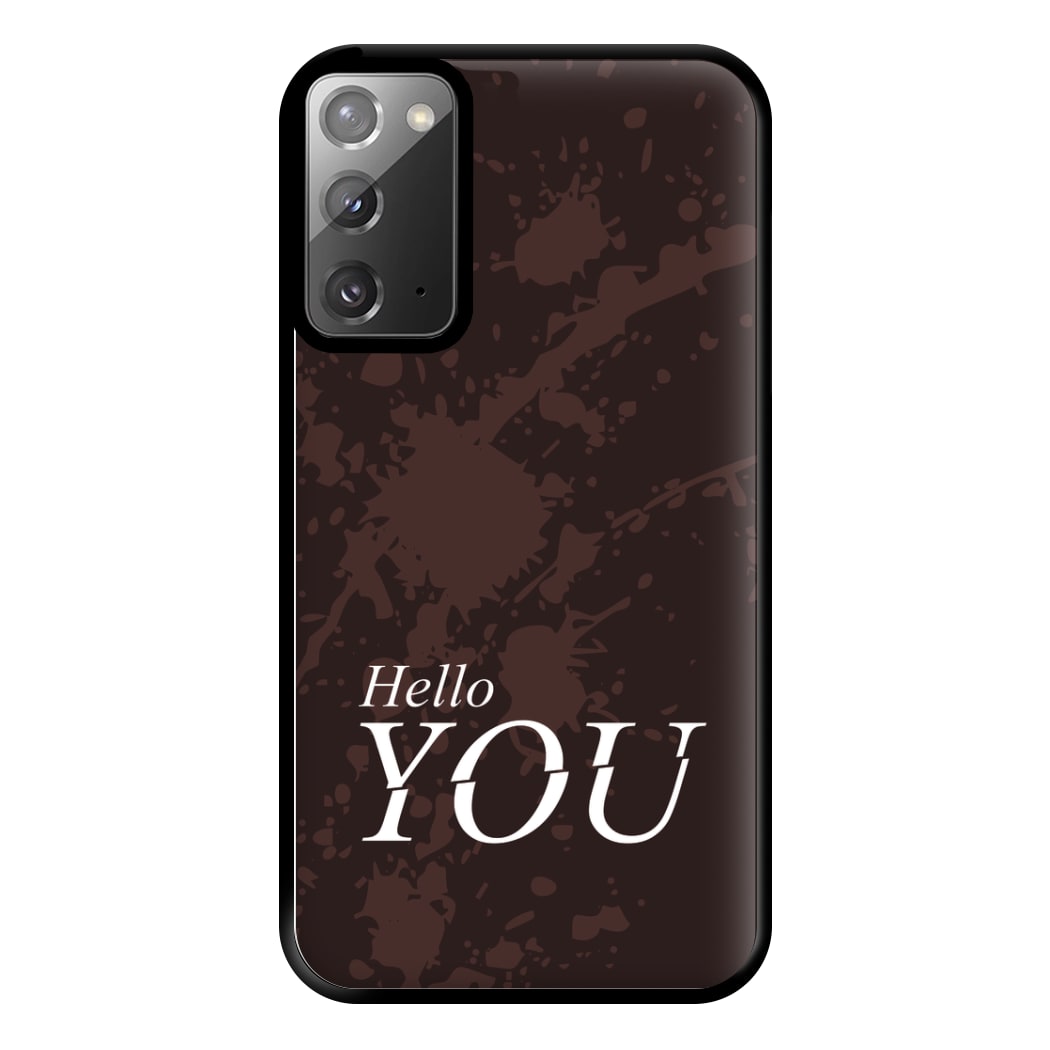 Hello You Phone Case for Galaxy Note 20 Ultra