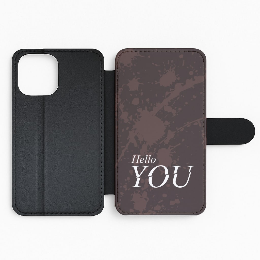 Hello You Flip Phone Case