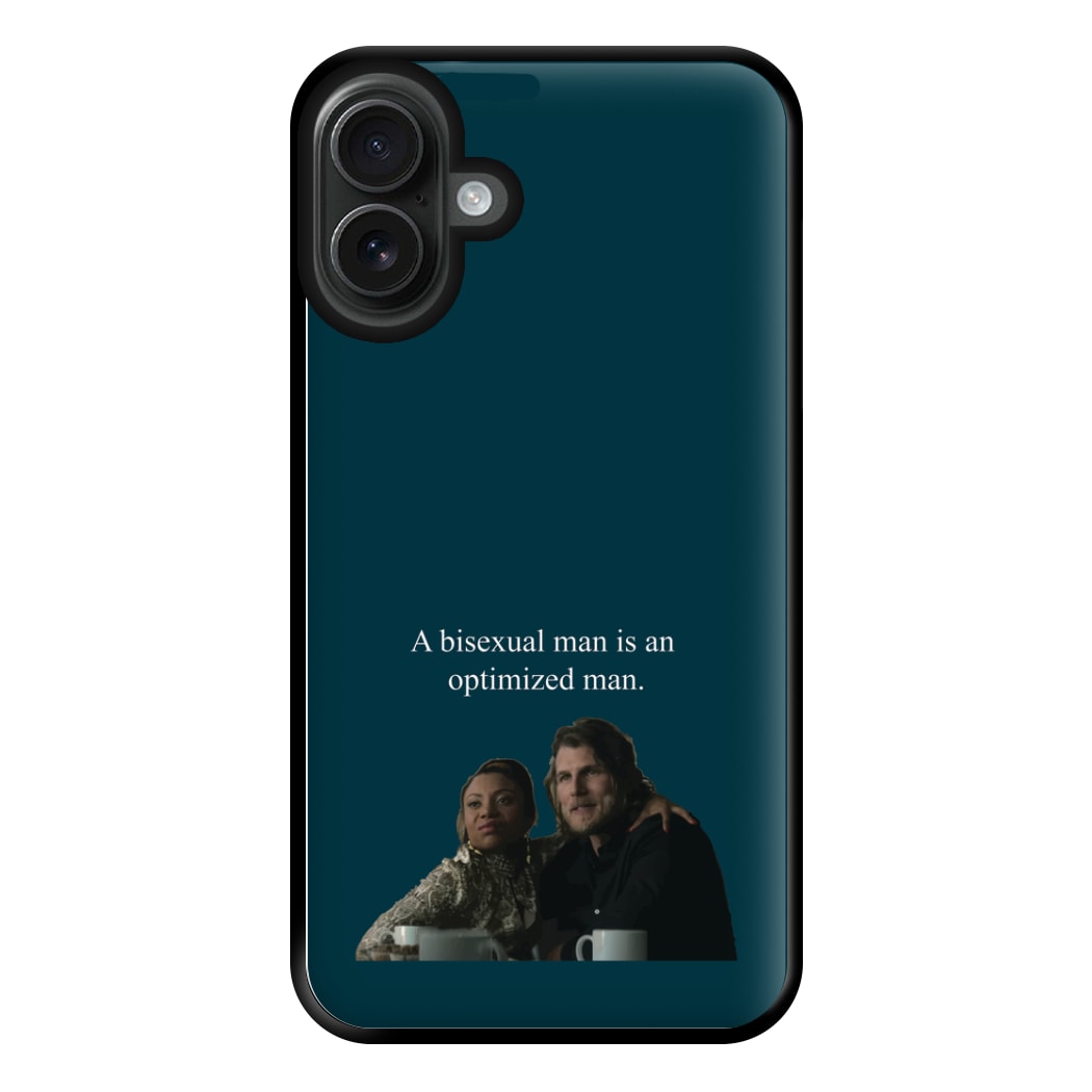 A Bisexual Man Phone Case for iPhone 16 Plus