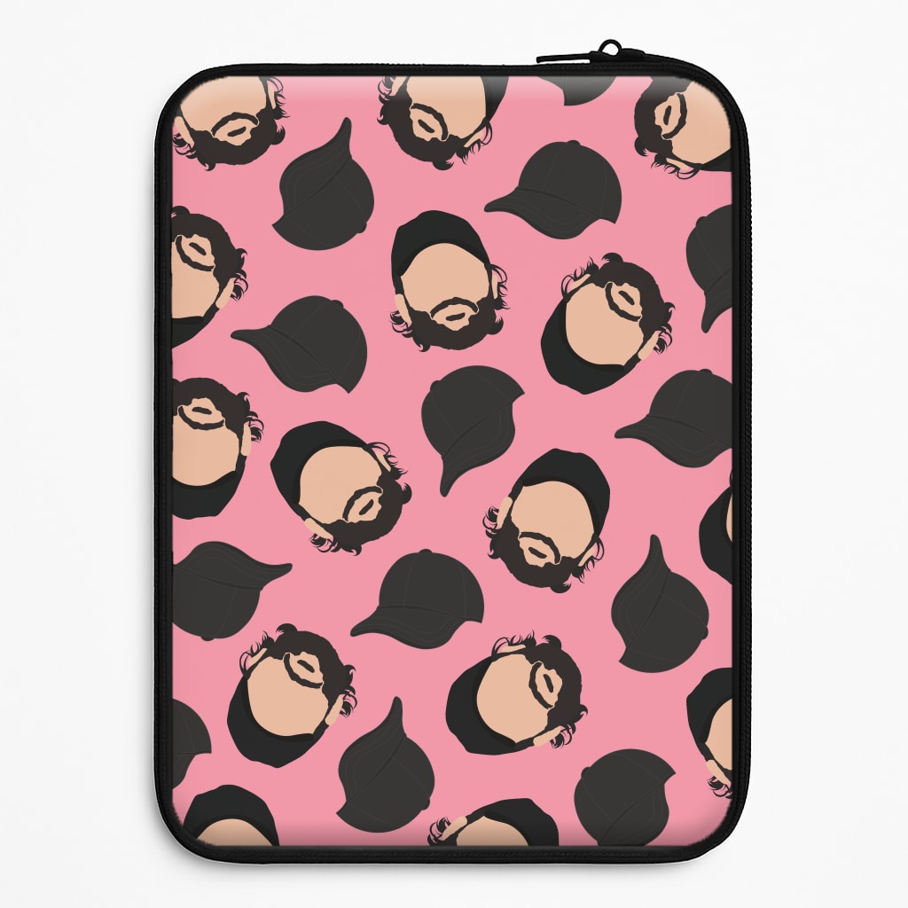 Joe And Hats Pattern Laptop Sleeve