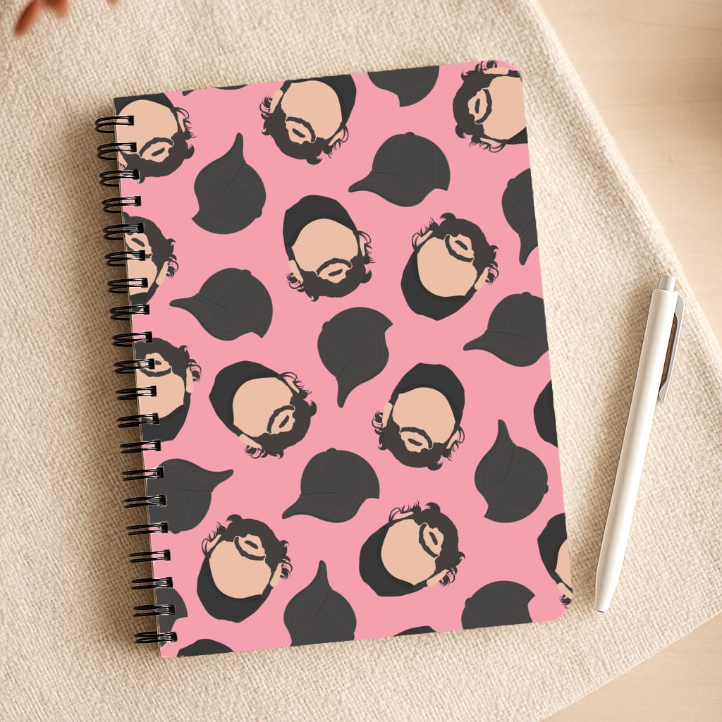 Joe And Hats Pattern Notepad