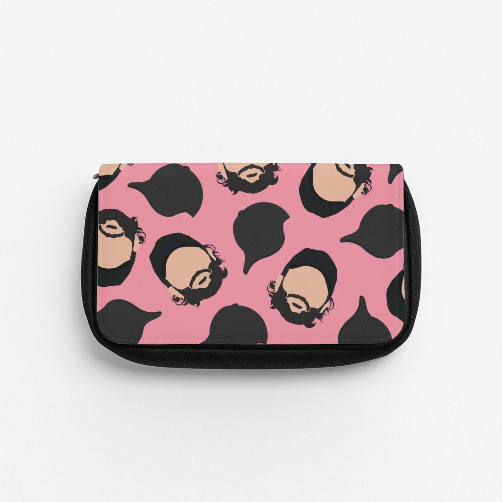 Joe And Hats Pattern Pencil Case