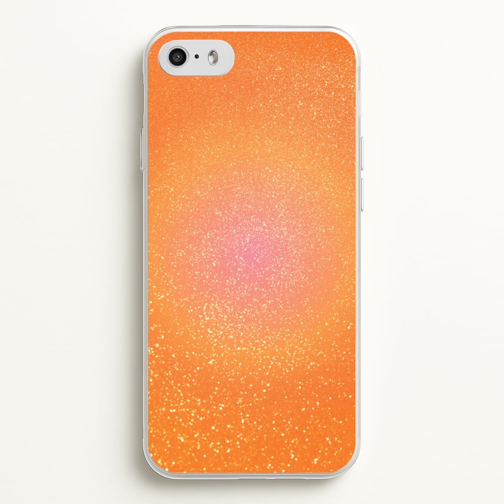 Orange Shimmer Phone Case - iPhone 5 / 5s / SE 2016