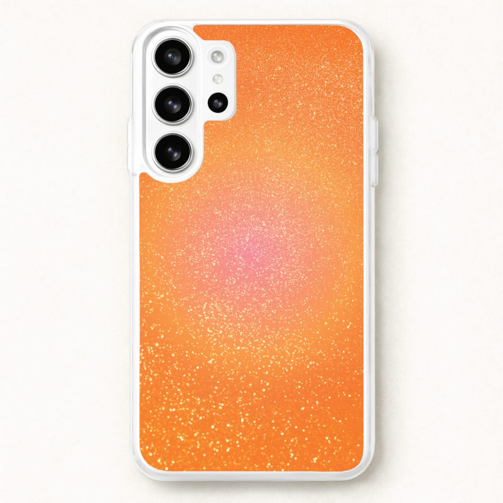 Orange Shimmer Phone Case - Galaxy S26 Ultra