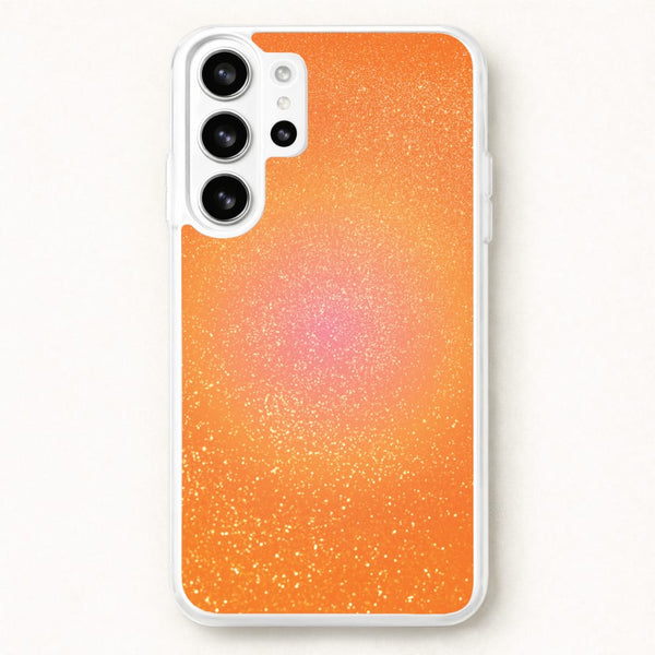 Orange Shimmer Phone Case - Galaxy S26 Ultra